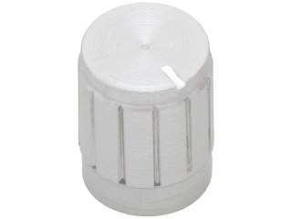 3182# Gałka pot srebrna śred 13mm