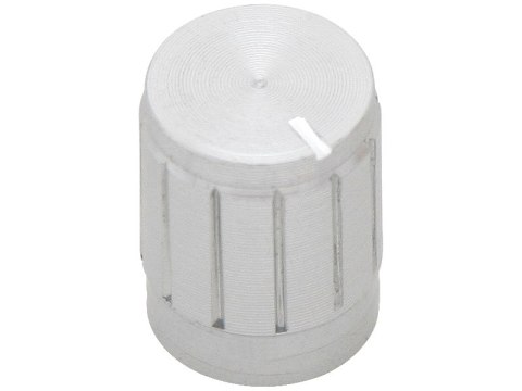 3182# Gałka pot srebrna śred 13mm
