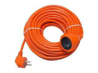 98-757# Przedłużacz sieciowy pr-160 1-gniazdo z uziemieniem 30m pomarańczowy (3x1,5mm)
