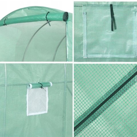 Tunel Foliowy Ogrodowy Szklarnia 6x3x2m Folia 18m? UV-4 Premium