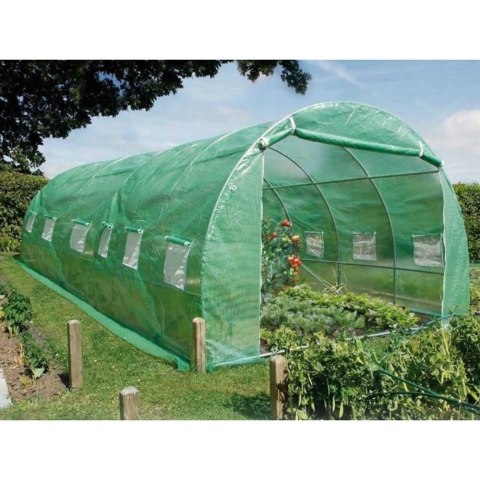 Tunel Foliowy Ogrodowy Szklarnia 6x3x2m Folia 18m? UV-4 Premium