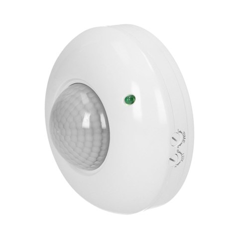 Czujnik ruchu 360st. IP20, 1200W, biały