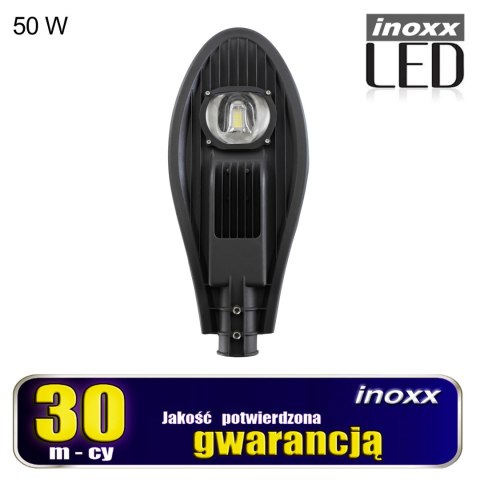 Lampa przemysłowa led latarnia uliczna 50w ip65 5000 lm zimna 6000k