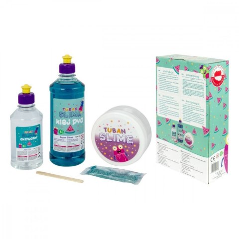 Masa plastyczna zestaw super slime - arbuz xl