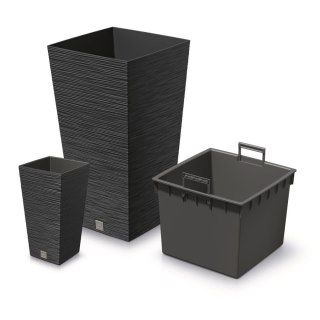 Doniczka FURU SQUARE DFSH240 - antracytowy