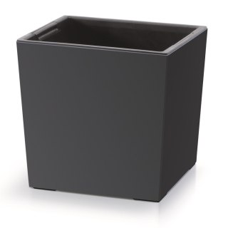 Doniczka URBI SQUARE LOW DURS300L - antracytowy