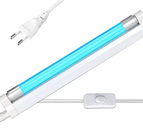 UV11 Świetlówka 8w uv-uvc lampa włącznik