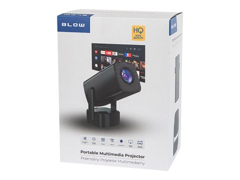 79-704# Projektor przenośny blow androidtv hd cinema sound +etui black