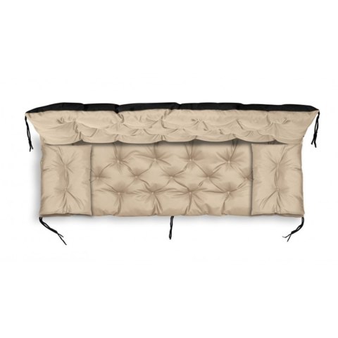 ZESTAW OGRODOWY 150x60x50CM + 2 PODUSZKI 42X42 CM BEŻOWY