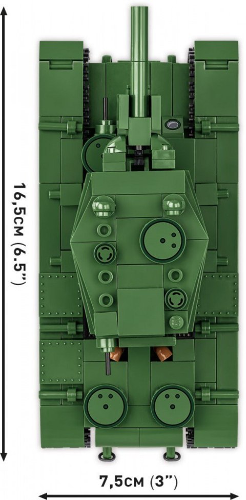 Klocki historical collection wwii kv-2