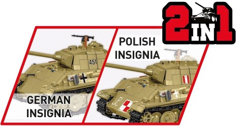 Klocki panzer v panther g pudel 1133 klocków