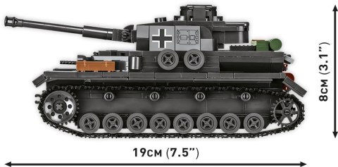 Klocki panzerkampfwagen iv ausf. g 643 klocków