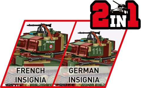 Klocki pz.kpfw. vi tiger ausf. e 870 klocków