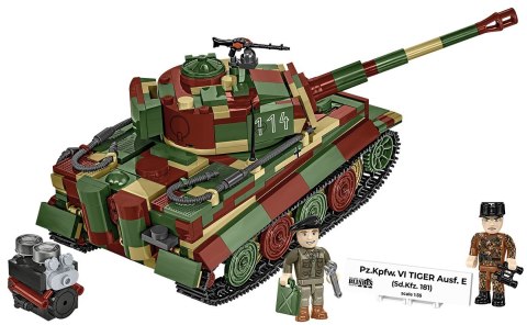 Klocki pz.kpfw. vi tiger ausf. e 870 klocków