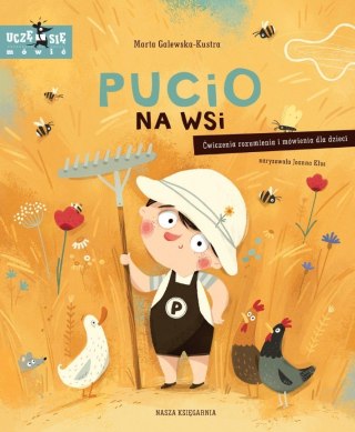 Książeczka pucio na wsi. Ćwiczenia rozumienia i mówienia dla dzieci