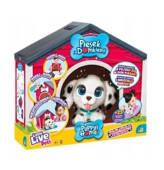 Maskotka little live pets piesek z domkiem dalmatyńczyk