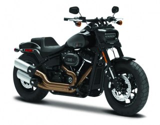 Model metalowy hd 2022 fat bob 114 1/18 czarny