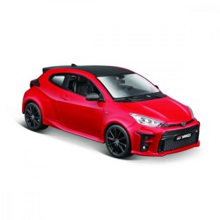 Model metalowy toyota yaris 2021 czerwony 1/24