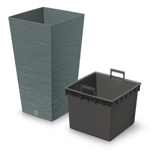 Doniczka FURU SQUARE DFSH240 - niebieski skandynawski