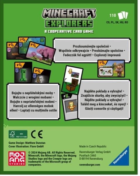 Gra karciana minecraft explorers