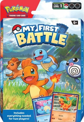 Karty my first battle charmander/squirtle