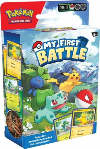 Karty my first battle pikachu/bulbasaur