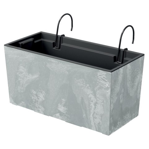 Doniczka z hakami Urbi Case Beton Effect DUC400EW beton