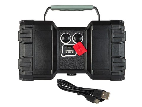 71-354# Latarka led akumulatorowa szperacz dwustronna z funkcją powerbank