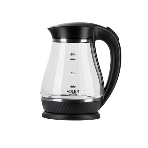 AD 1274 black Czajnik szklany 1,7l