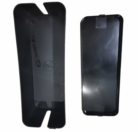 AG963 Organizer na kable listwy czarny