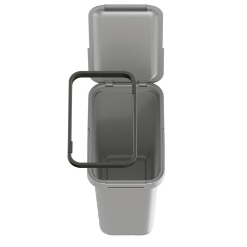 Kosz na śmieci SYSTEMA 12L - smooth gray