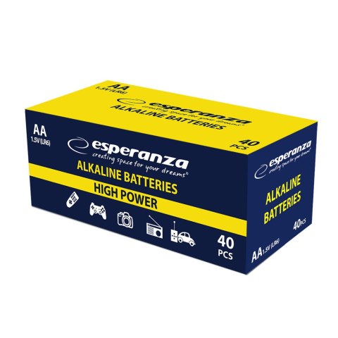 EZB114 Esperanza baterie alkaliczne aa 10szt zgrzewka