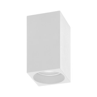 BARBRA DLS GU10 downlight max 50W, IP20, kwadrat, biały, aluminium