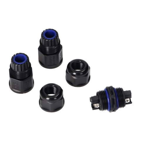 Konektor kablowy prosty IP68, 3x4mm?, 450V/25A
