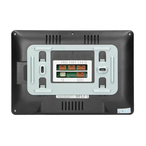 Zestaw wideodomofonowy 2-rodzinny, bezsłuchawkowy kolor, LCD 7", dotykowy, menu OSD, pamięć, gniazdo na kartę SD, DVR, sterowani