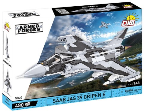 Klocki armed forces saab jas 39 gripen e 480 klocków