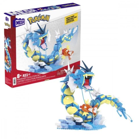 Klocki mega pokemon klocki ewolucja magikarpa
