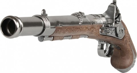 Metalowy pistolet pirata gonher