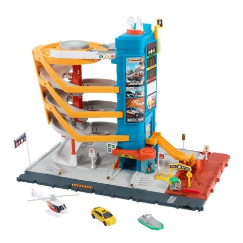 Zestaw z parkingiem i pojazdami action drivers