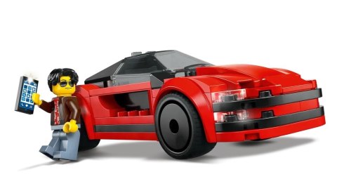 Klocki city 60448 czerwony samochód sportowy