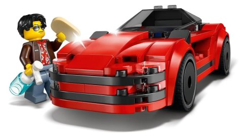 Klocki city 60448 czerwony samochód sportowy
