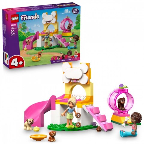 Klocki friends 42665 plac zabaw dla szczeniaczków