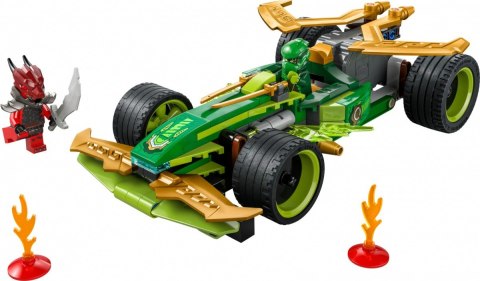 Klocki ninjago 71828 samochód wyścigowy lloyda z napędem typu pull-back
