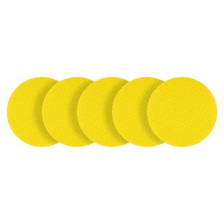 Krążki ścierne, perforowane, na rzep z otworami 225 mm, P150, 5 szt.
