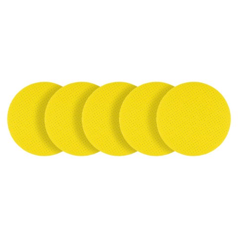 Krążki ścierne, perforowane, na rzep z otworami 225 mm, P180, 5 szt.