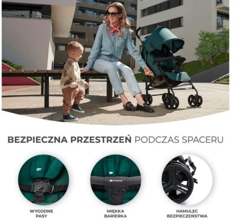 Wózek spacerowy tik green forest
