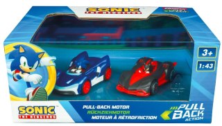 Zestaw aut sonic shadow pull back