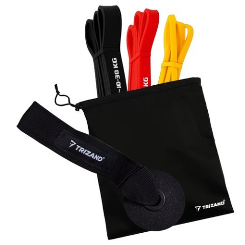 Zestaw gum do ćwiczeń - 3szt. Trizand 25879