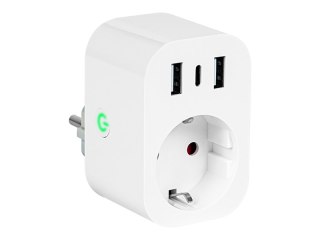 72-077# Inteligentne gniazdko sterowane wifi tuya usb+2xusb-c
