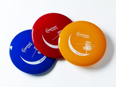 Gra discgolf set pro, putter,mid range&drivet plastik